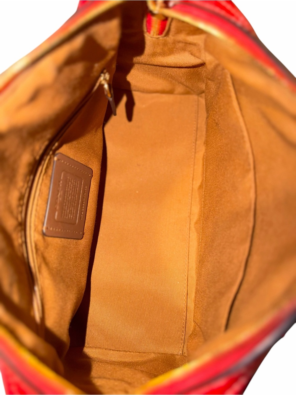 Coach Rowan Satchel In Colorblock - Picture 9 of 10